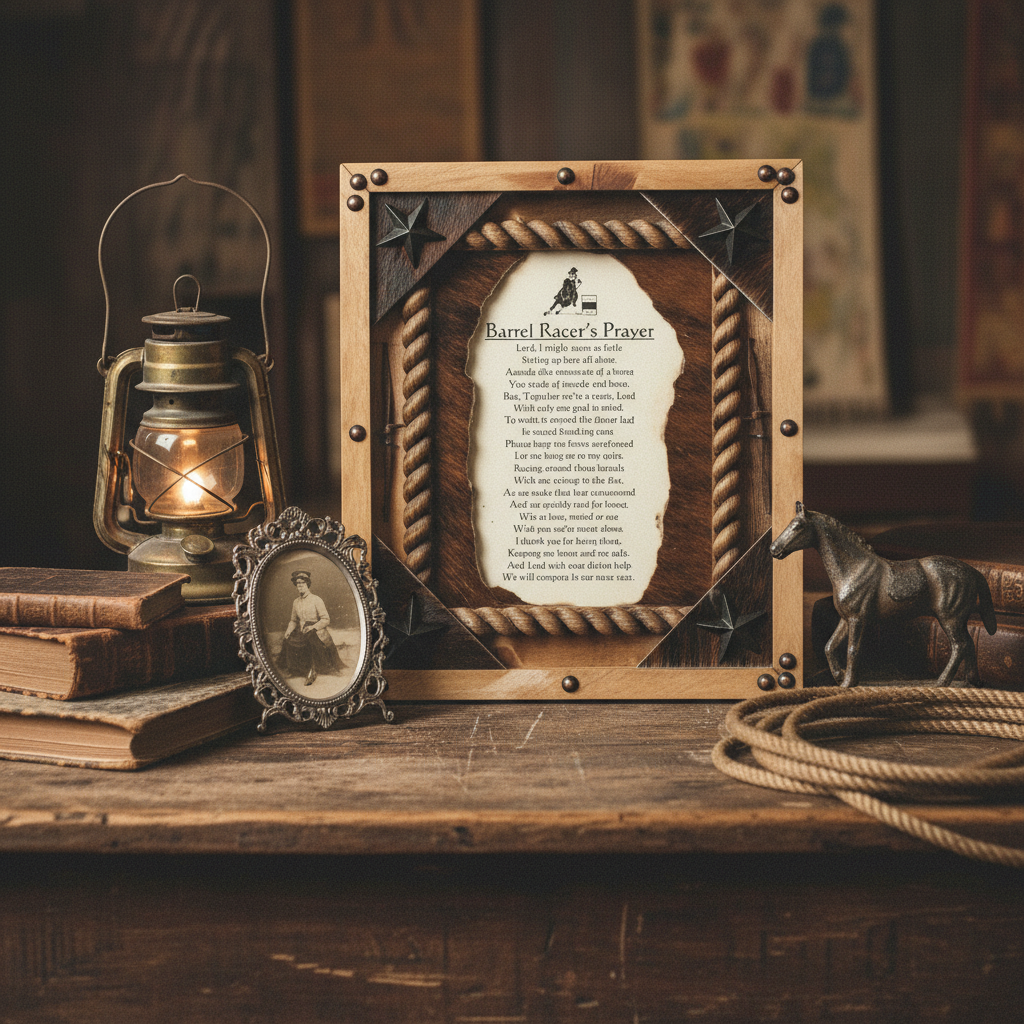 Framed Rodeo Prayers