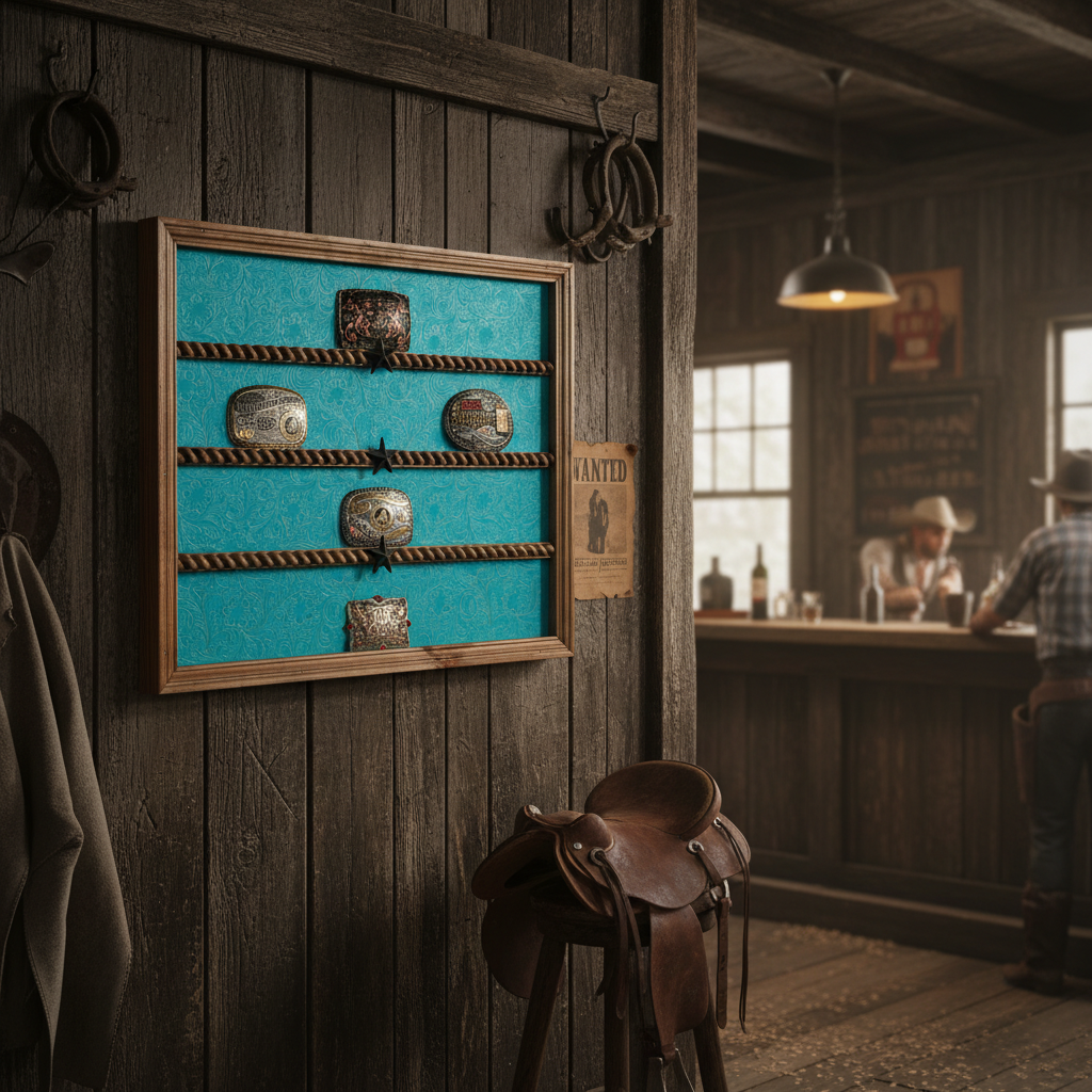 20 Buckle Display - Other Backgrounds Available