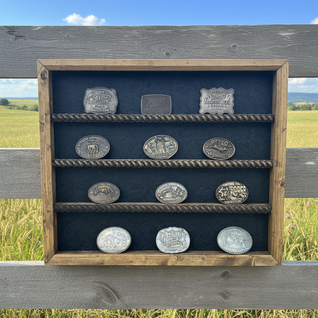 20 Buckle Display with No Stars