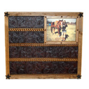 14 Buckle Display with 8x10 Right Picture Frame