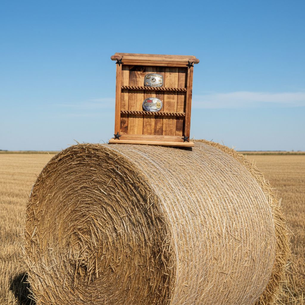 9 Buckle Display - Many Background Styles