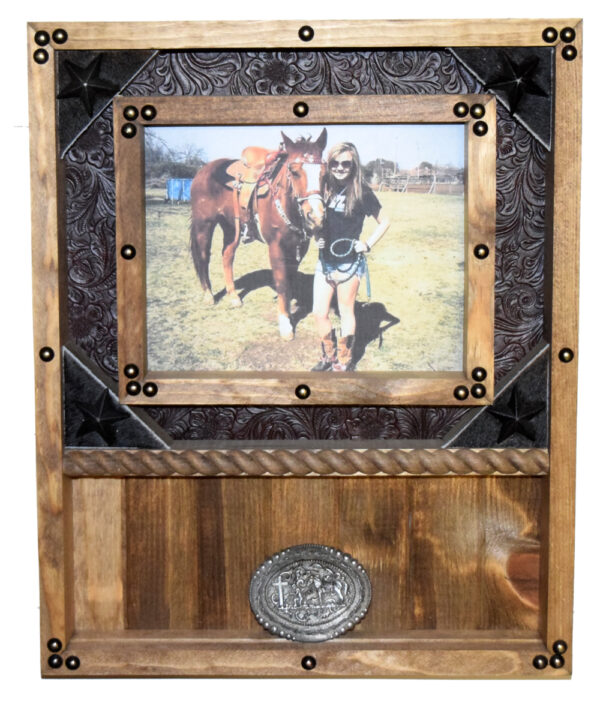 3 Buckle Display with 8 x 10 Picture Frame - Image 3