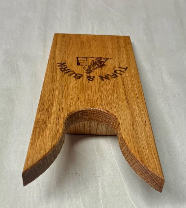Red Oak Barrel Racer Boot Jack - Can be Personalized - Image 2